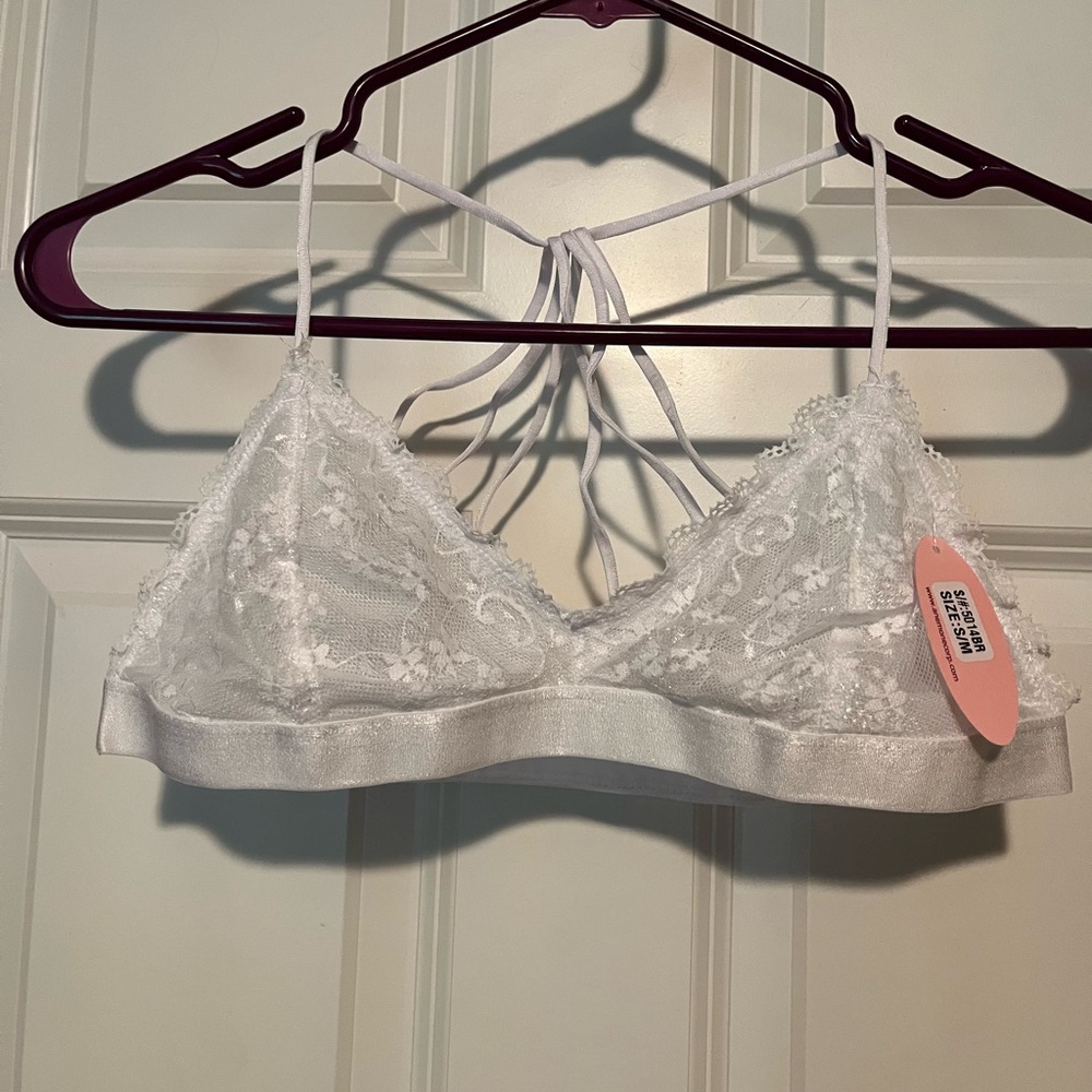 Set of two lace bralettes women’s size S/M New With Tags NWT